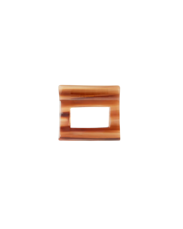 Rectangle Frame Clip – Dark Tortoise