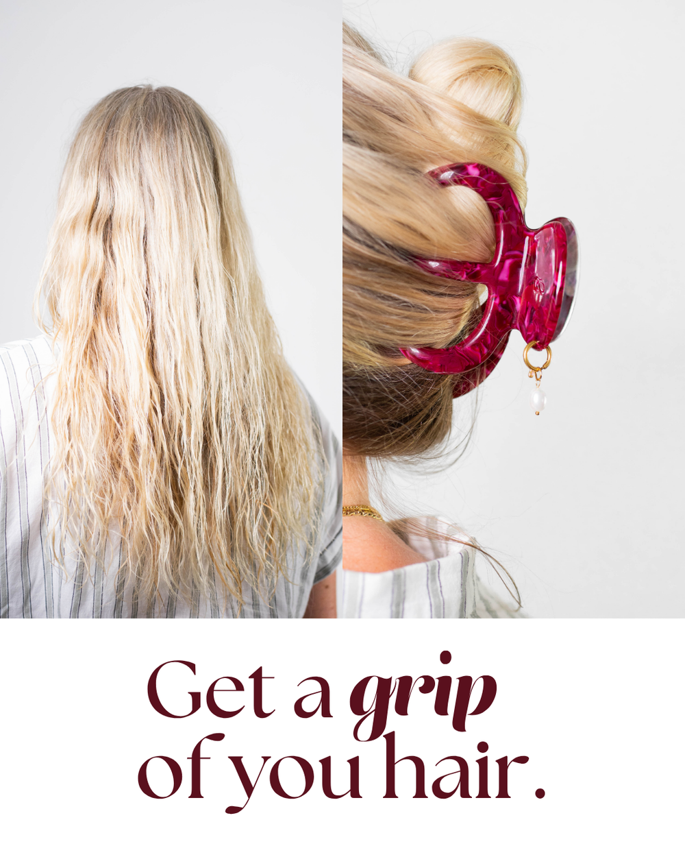 The Cloud Clip in Merlot