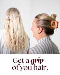 The Halo Clip in Apricot
