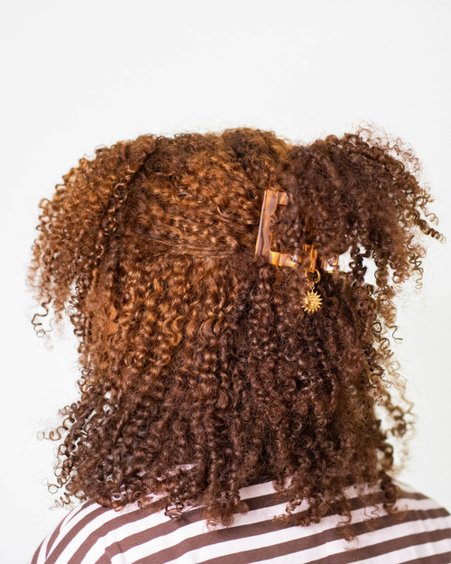 Curly Half-Up Pony